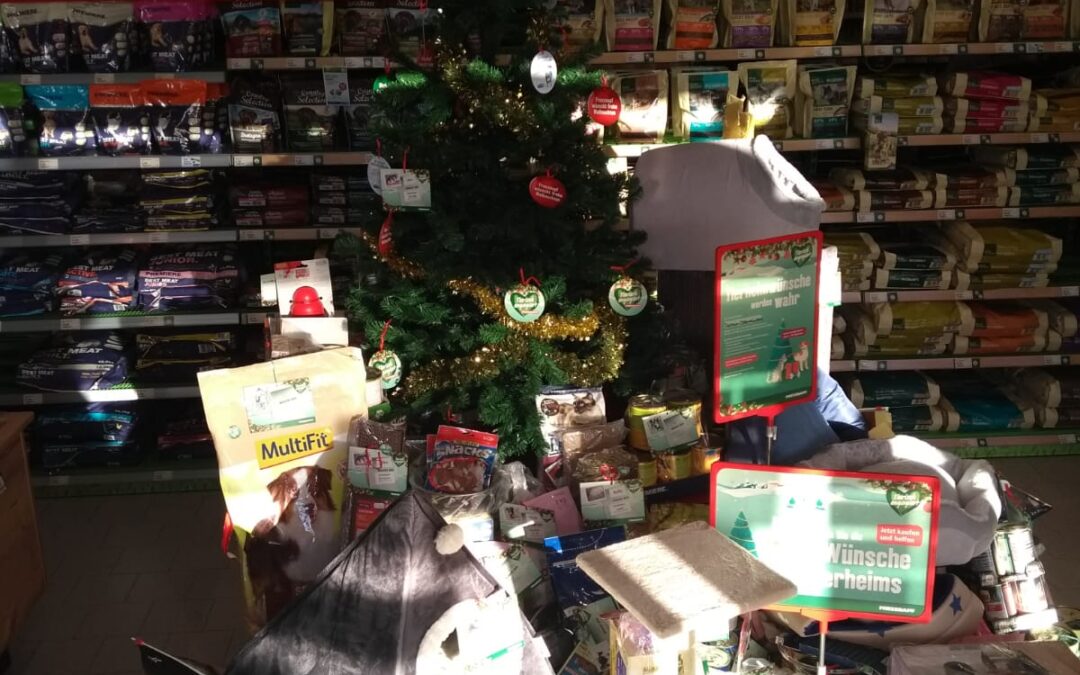 Weihnachtsaktion Fressnapf – wir sagen herzlichen Dank