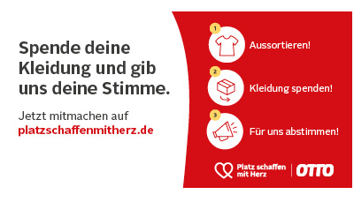 Platz schaffen mit Herz