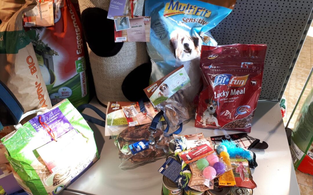 Weihnachtsaktion Fressnapf 2021 – wir sagen herzlichen Dank
