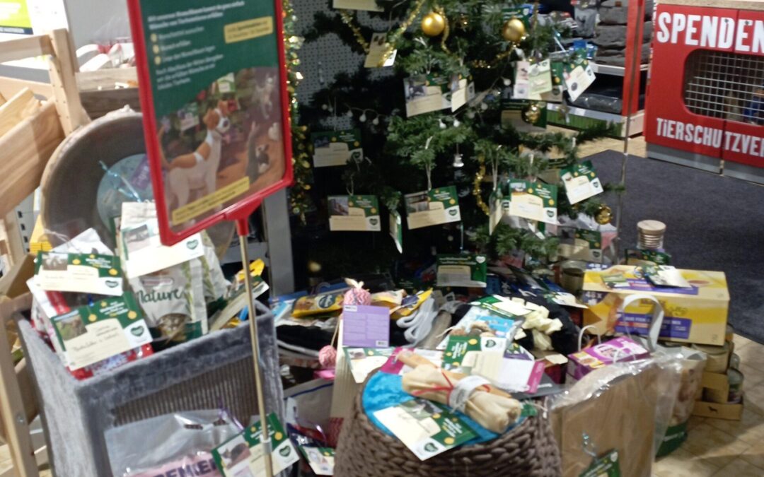 Weihnachtsaktion Fressnapf 2022 – wir sagen herzlichen Dank