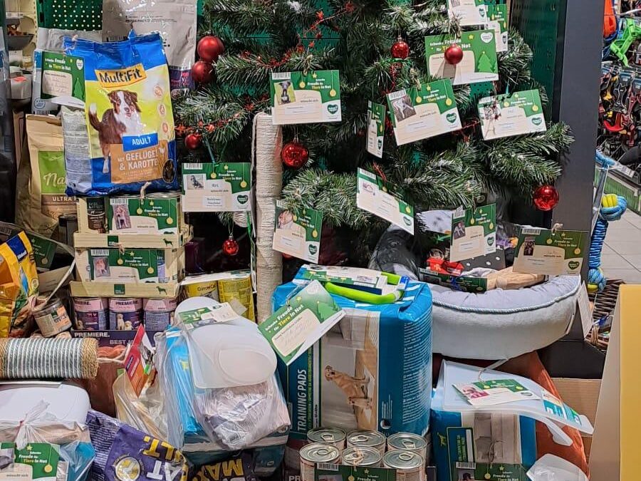 Weihnachtsaktion Fressnapf 2023 – wir sagen herzlichen Dank