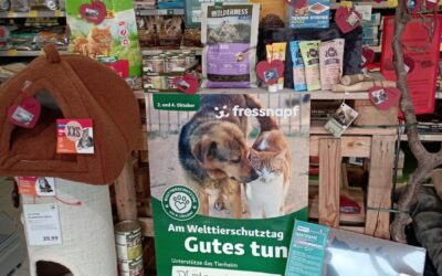 Welttierschutztag – Fressnapf