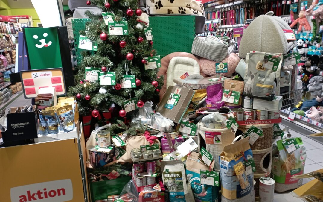 Weihnachtsaktion Fressnapf
